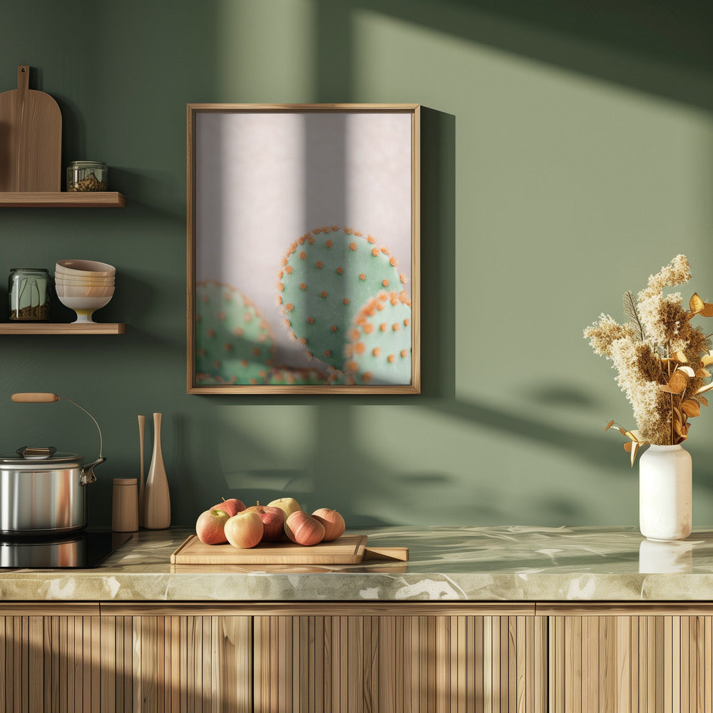 Cacti Pastel Tones Poster